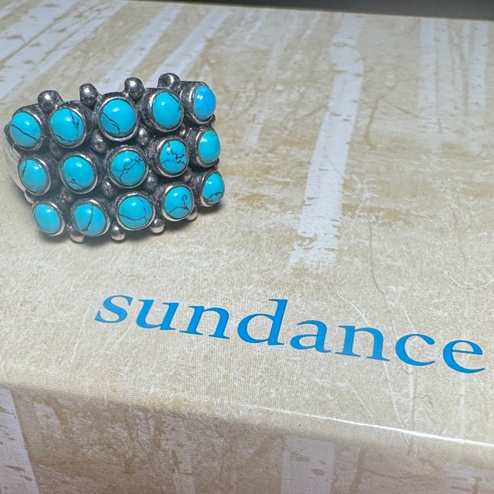 Sundance Turquoise and Silver Ring